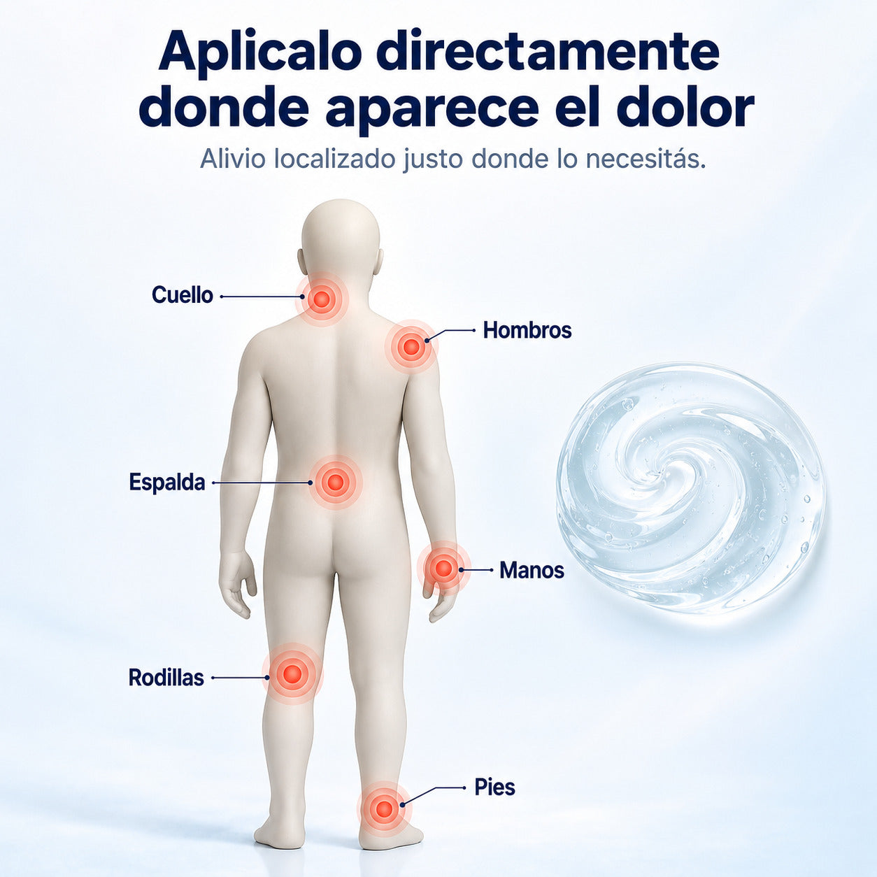 Gel anti dolores corporales NIVAR® Reemplazante Diclofenac 100g