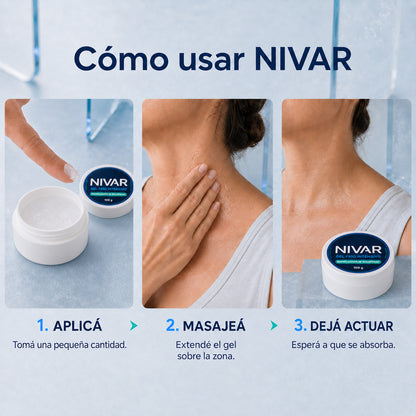 Gel anti dolores corporales NIVAR® Reemplazante Diclofenac 100g